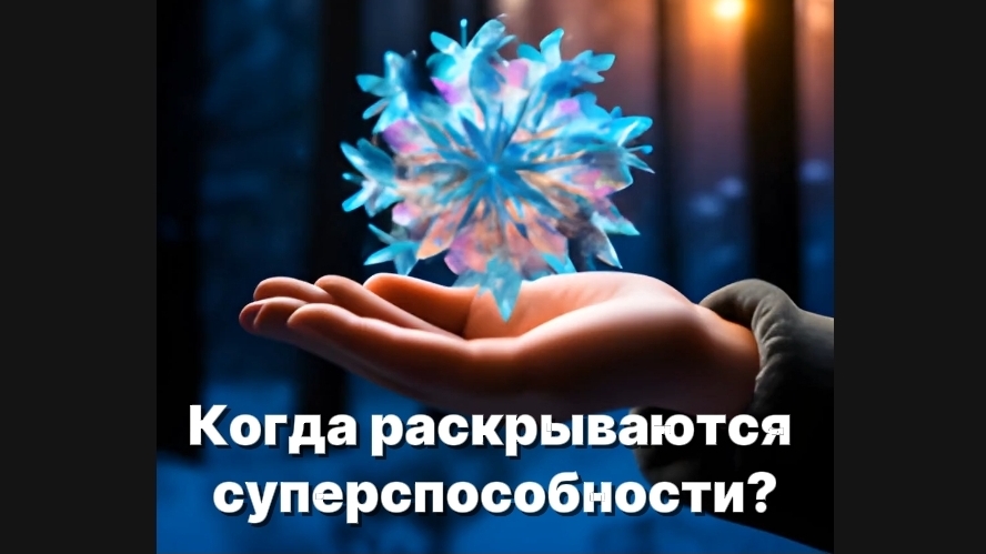 Когда раскрываются суперспособности?