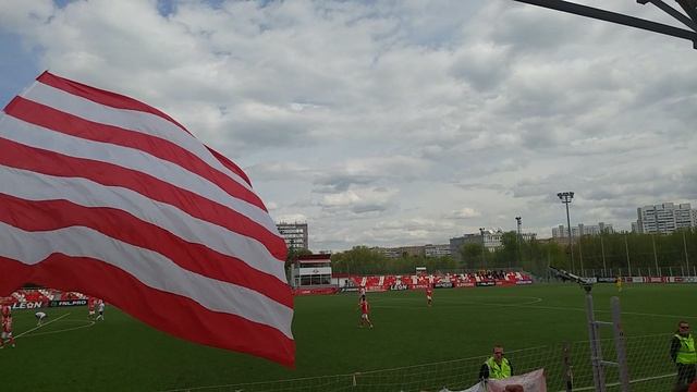 За красно-белых! Забивайте! Побеждайте! ФК Спартак-2 Москва - ФК Космос Долгопрудный 04.05.2025