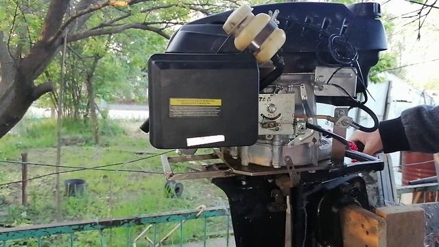 лодочный мотор гибрид 7 л.с.