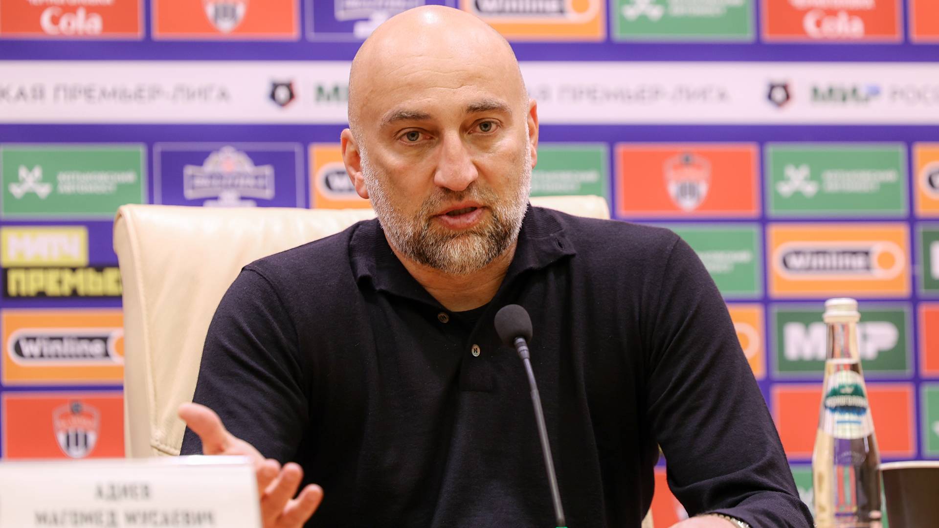 Магомед Адиев. Пресс-конференция после матча «Химки» - «Ростов»