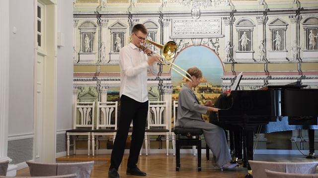 Телеманн. Соната. 1,2 ч.ч.