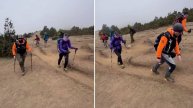 Акклиматизационный день "Любимой группы Александра Абрамова" в районе Намче-Базара