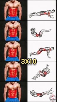 Тренировка пресса🦾