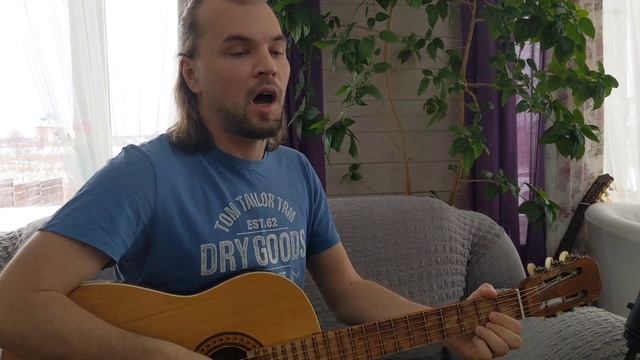 🔭 Through glass |Stone Sour (acoustic cover) | Nü Metal, Alternative | Nylon Distortion