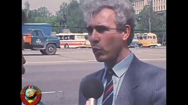 Такси в Москве 80-х СССР