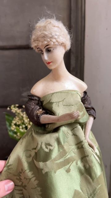 Кукла 1920х годов с блошиного рынка