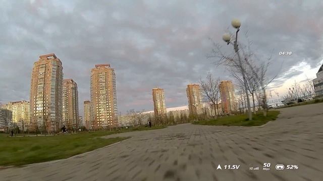 crux35 HD vista, сумерки.