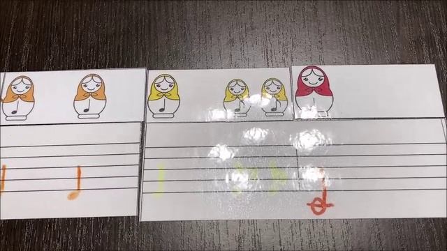 Дидактическая игра "Матрешки"