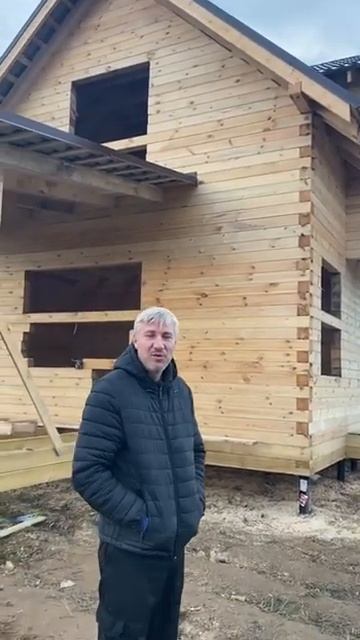 Отзыв о строительстве дома из бруса 6х8 в Строительной компании "ДревСектор"