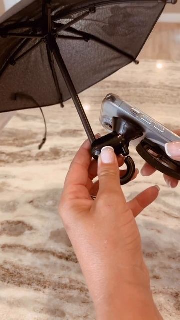 ☂️ Специальный зонтик на липучке для вашего смартфона