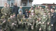 Автопробег к дому ветерана ВОВ