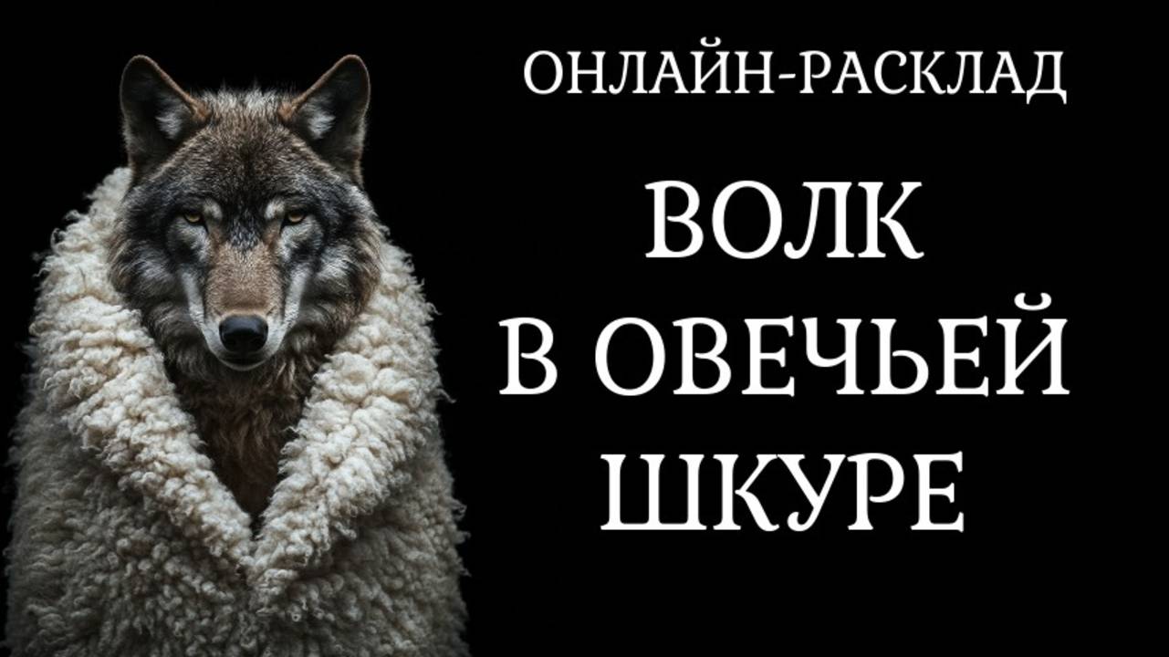 ВОЛК В ОВЕЧЬЕЙ ШКУРЕ: КТО ВЫДАЁТ СЕБЯ ЗА ДРУГОГО? ОНЛАЙН-РАСКЛАД ТАРО