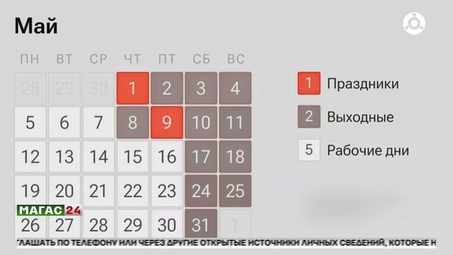 Началась вторая короткая рабочая неделя в мае