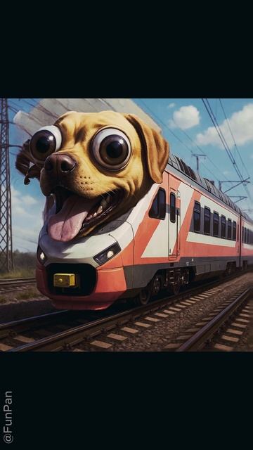 Italian Brainrot Animals (RUSSIAN 4 - Pes Paravoz) #brainrotanimals #italianbrainrot