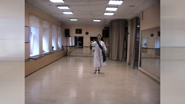 Tihai 1-2-3 | Taal Teentaal | Style Kathak | VERA LOBOVSKAYA | 2 year Exam 2014 | TARANG  | Moscow