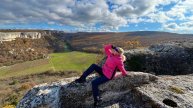 Эски-Кермен - самый пещерный город Крыма. Живописные панорамы и таинственные пещеры.