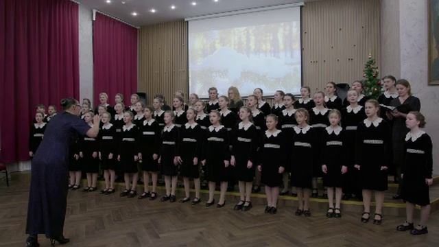 Образцовый художественный коллектив Концертный хор девочек, П1, «Девицы-красавицы».