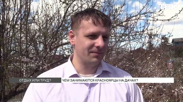Красноярцы готовят участки к дачному сезону