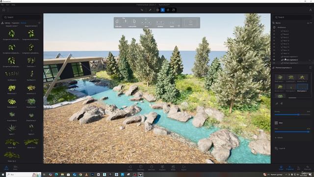 1-19 -Twinmotion 2025 - Model Painting