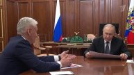 Мэр Москвы Сергей Собянин доложил президенту о социально-экономическом развитии столицы