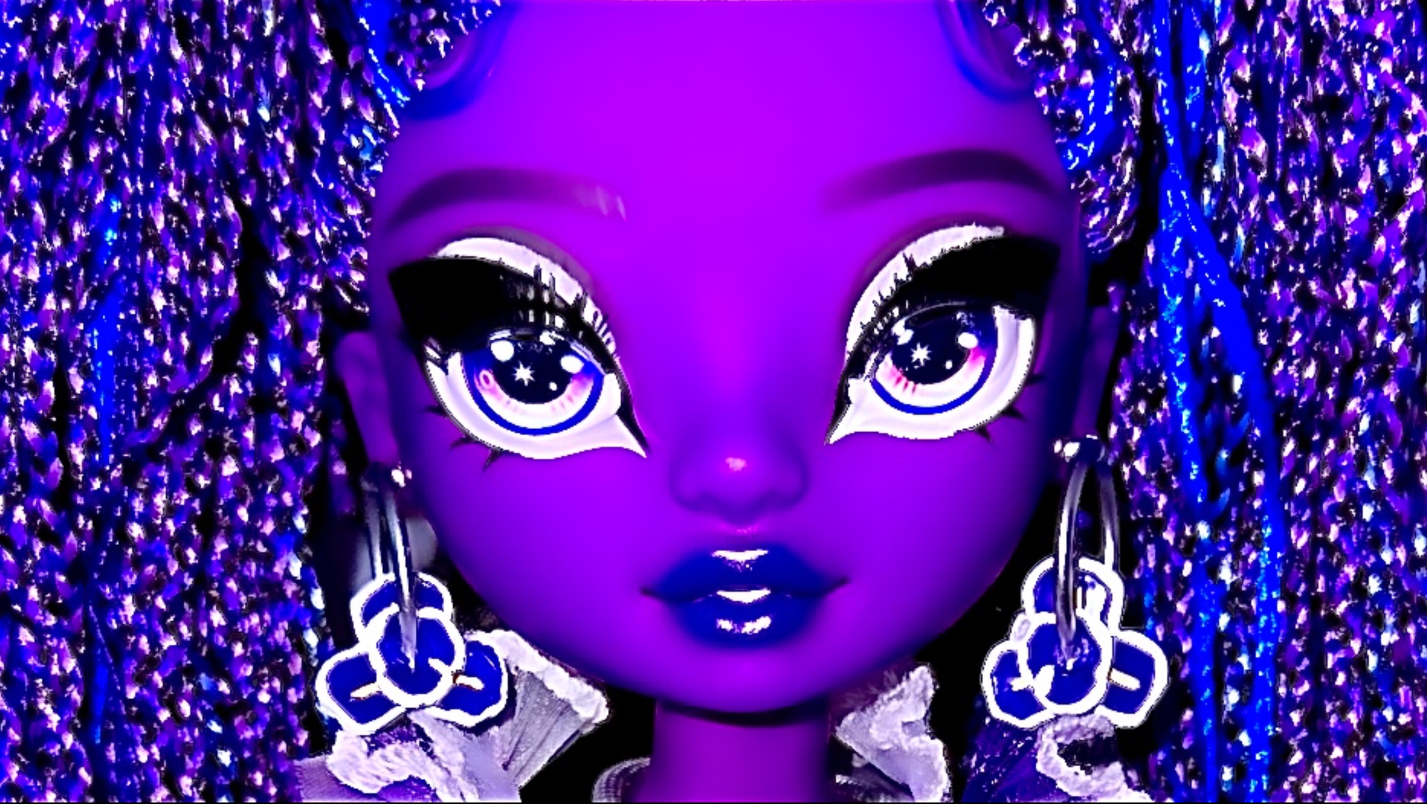 Shadow High Monique Verbena 💜 Фиолетовая кукла линейки Rainbow High Моника Вербена 💜