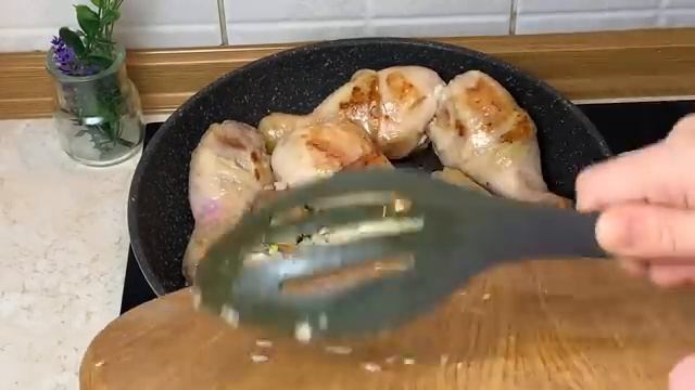 Самое вкусное ВТОРОЕ ИЗ КУРИЦЫ. Курица в сметанном соусе