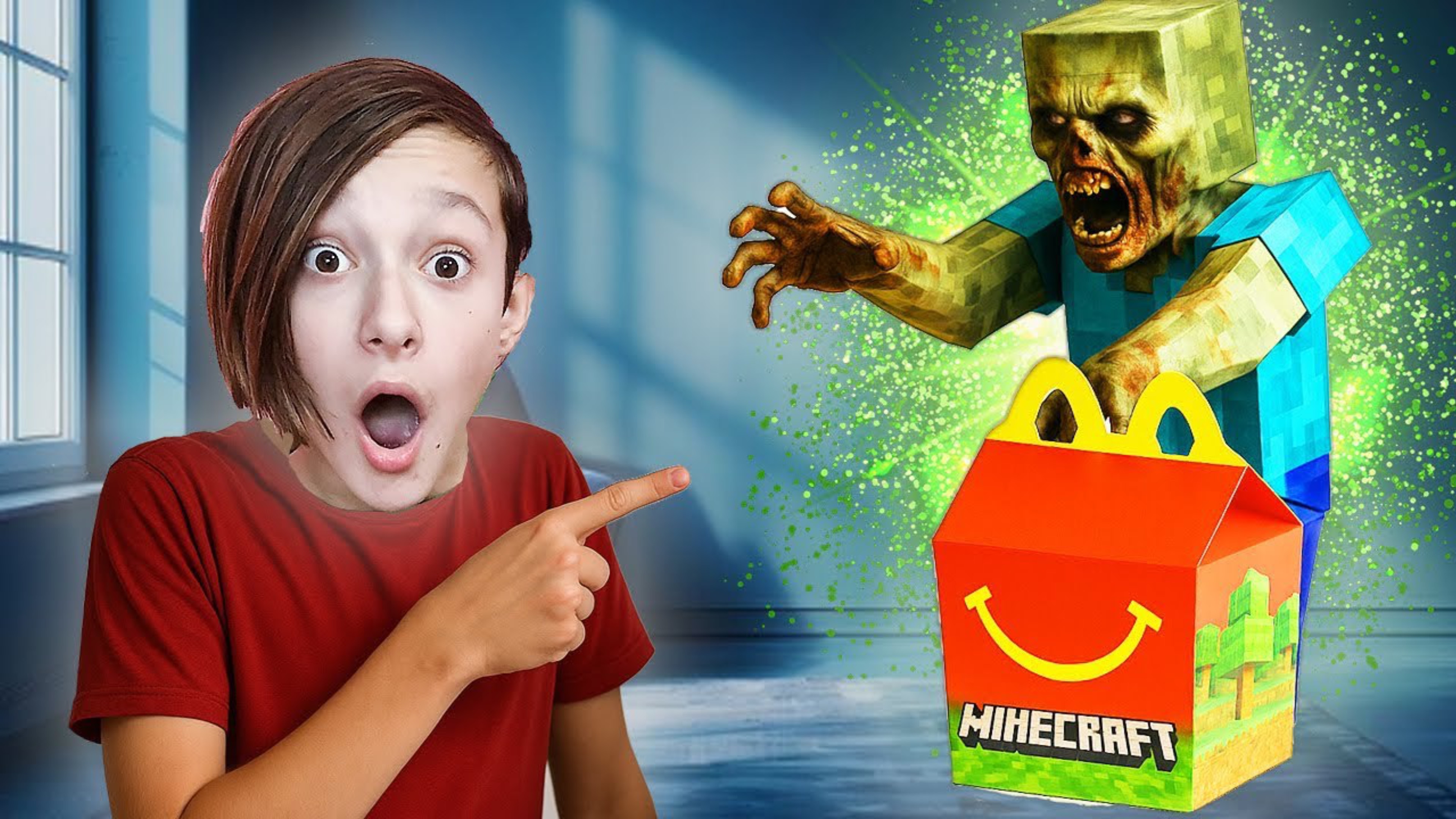 Никогда НЕ ДЕЛАЙ МАЙНКРАФТ Хэппи Мил САМОДЕЛЬНЫЙ !