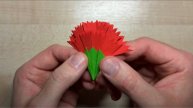 ПОДЕЛКИ Своими Руками на ДЕНЬ ПОБЕДЫ! ГВОЗДИКА из БУМАГИ на 9 МАЯ