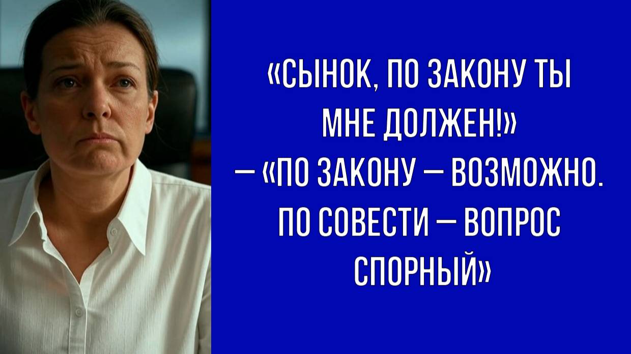 Хотела взыскать алименты с сына, но осталась с разочарованием