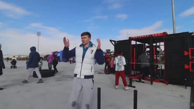 MOBILE WORKOUT UNIT
«CUBE»
Тренировочный комплекс