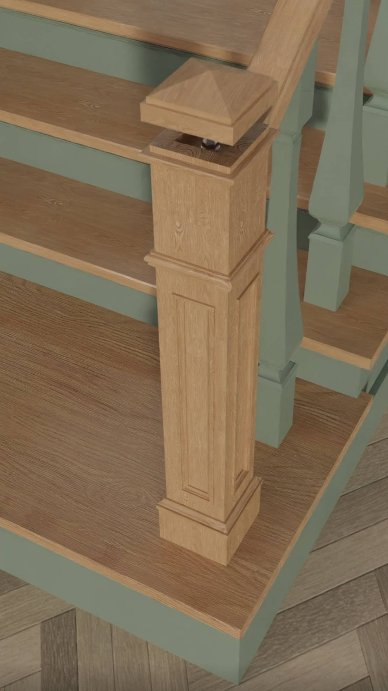 Правильный монтаж комплектующих для деревянных лестниц от STAVROS