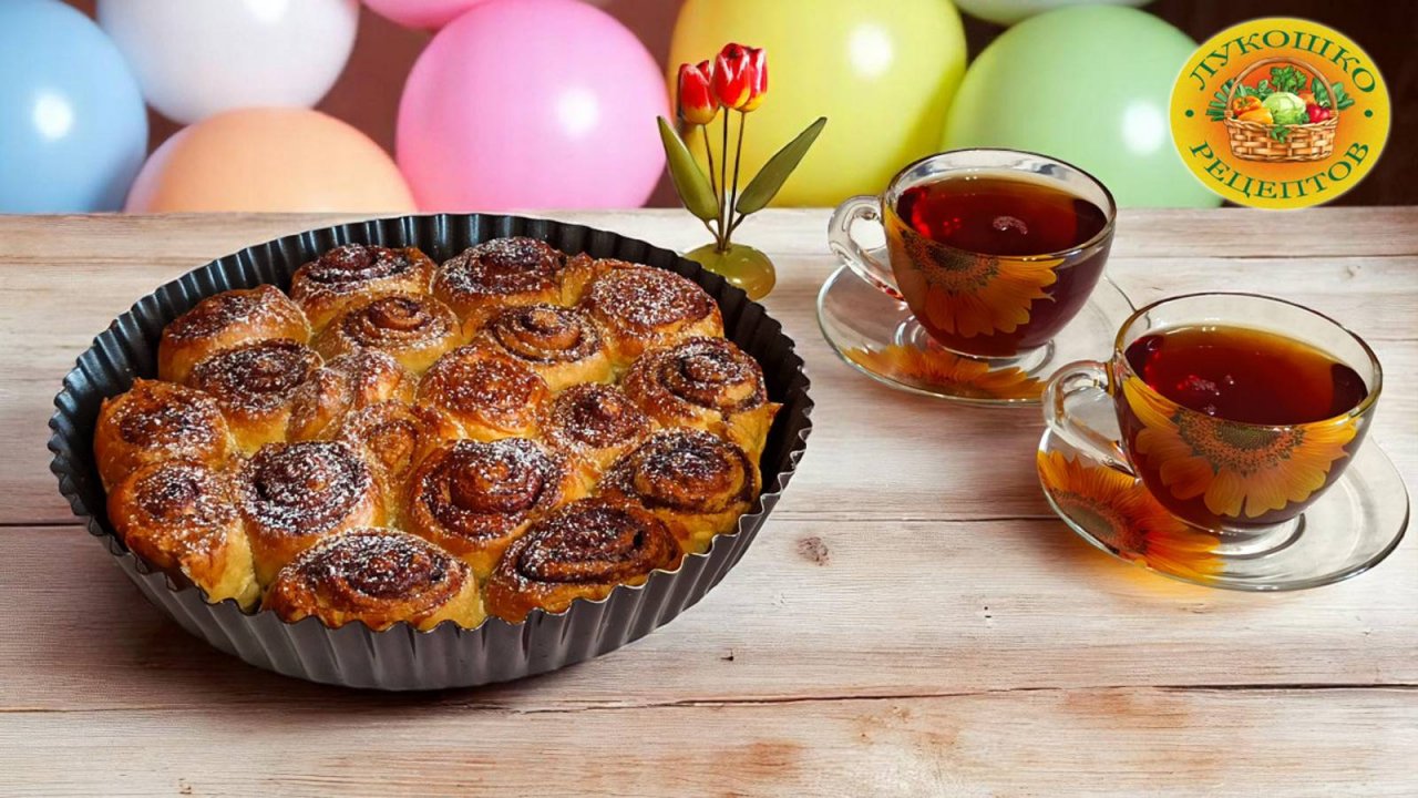 Сахарные булочки с корицей ❤️ Настолько вкусно, что остановиться просто невозможно 👍