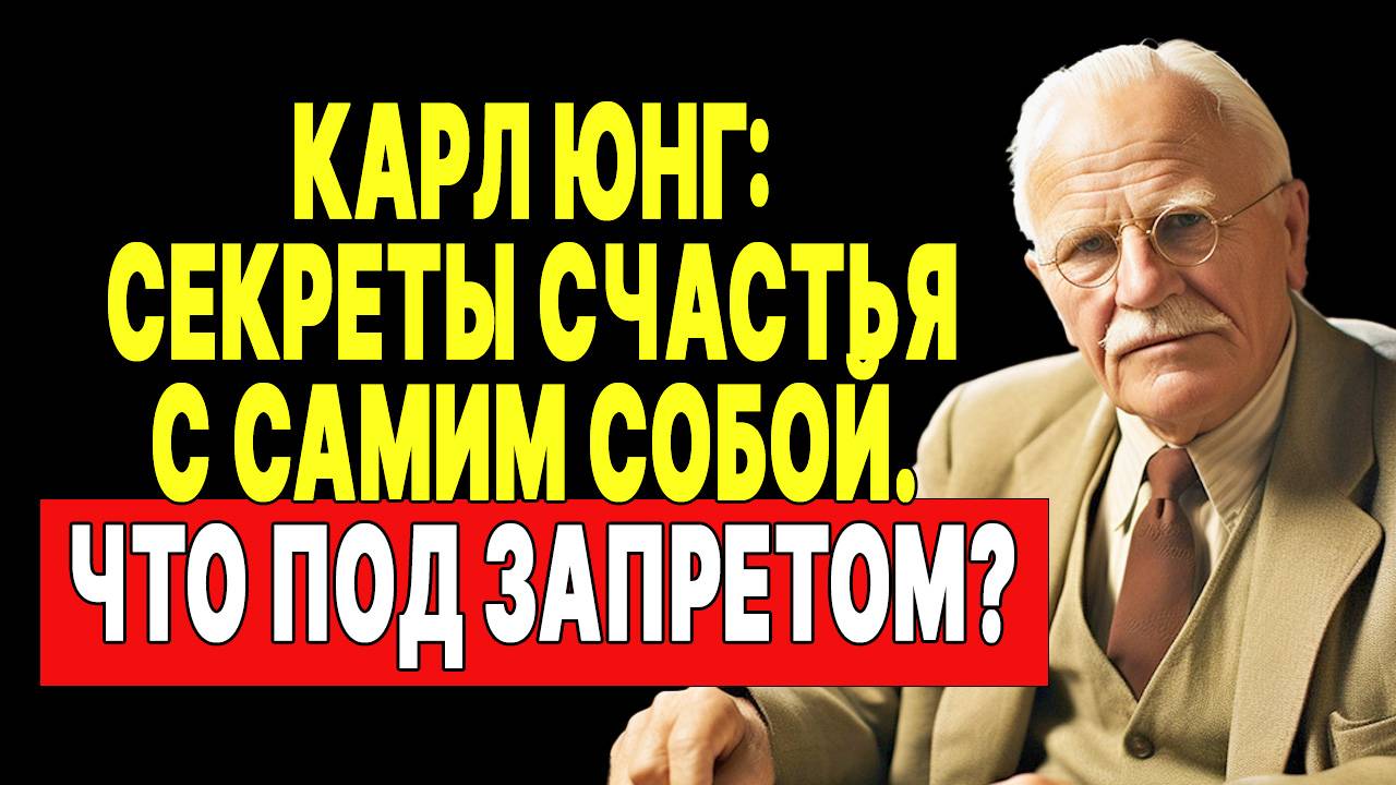 Как стать счастливым с собой: предостережения от Карла Юнга | КАРЛ ЮНГ
