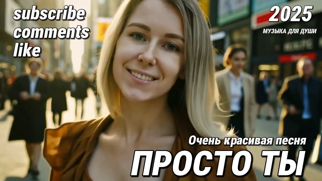 Красивая песня- Просто ты.  Музыка 2025. Музыка для души.