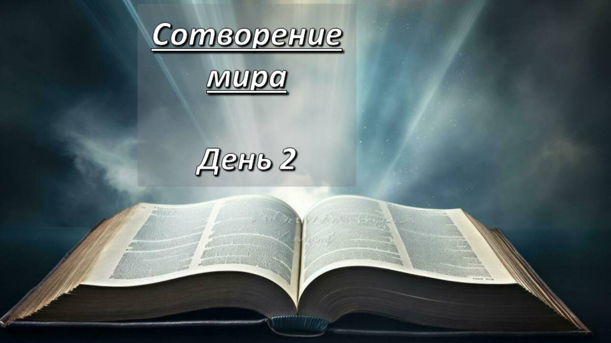 Сотворение мира. День 2.