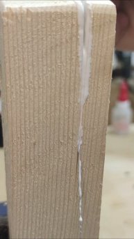 Как починить треснутый брусок #diy #ремонтвдоме #wood