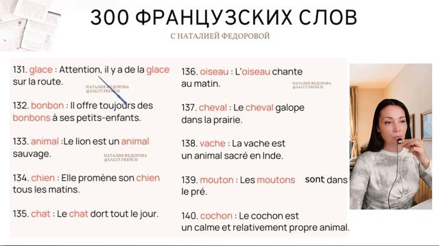 Выучим 300 французских слов