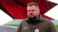 Военкор Первого канала Дмитрий Кулько зажег "Огонь Победы" в Курской области