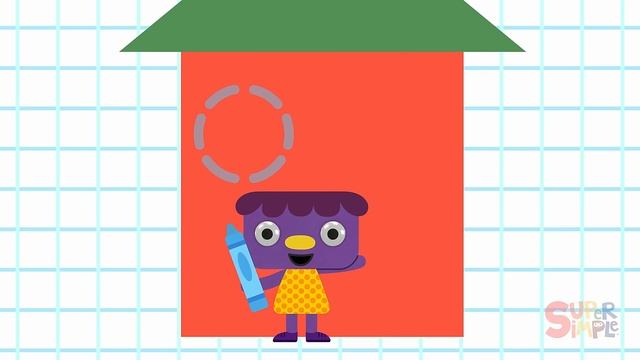 I Like To Draw | Colors And Shapes Song | Super Simple Songs