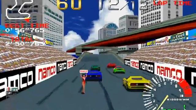 Ridge Racer (PS1 Gameplay)