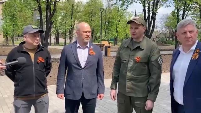 Губернатор Хабаровского края посетил Дебальцево