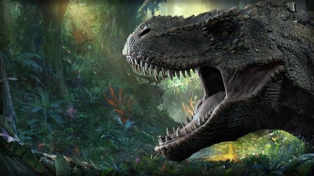 Парк Юрского Периода | Jurassic Park Tyrannosaurus T-Rex - Живые Обои