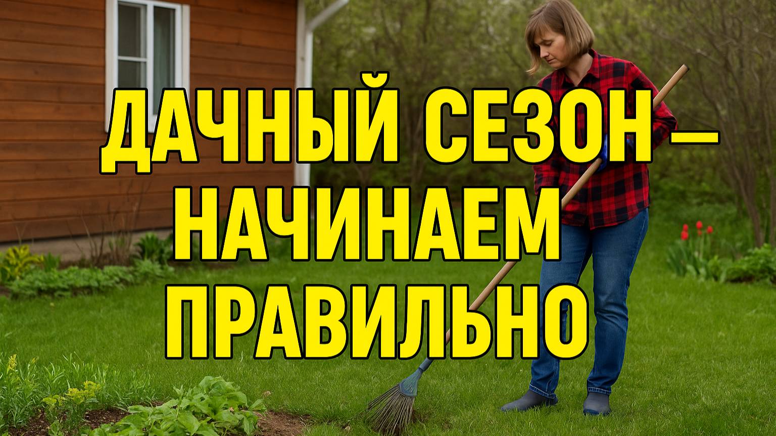 Срочный список для дачи весной! Успеете всё?