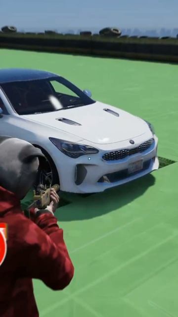 КАК ДАЛЕКО ЗОЛОТОЙ ЧИТ КАМАЗ СМОЖЕТ ЗАБРАТЬСЯ ПО ЛЕСТНИЦЕ В GTA 5? #gta5 #shorts #гта5