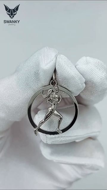 Кулон Бег  женский