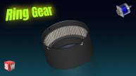 Проект планетарного редуктора – Корпус внешней шестерни (Ring Gear Housing)