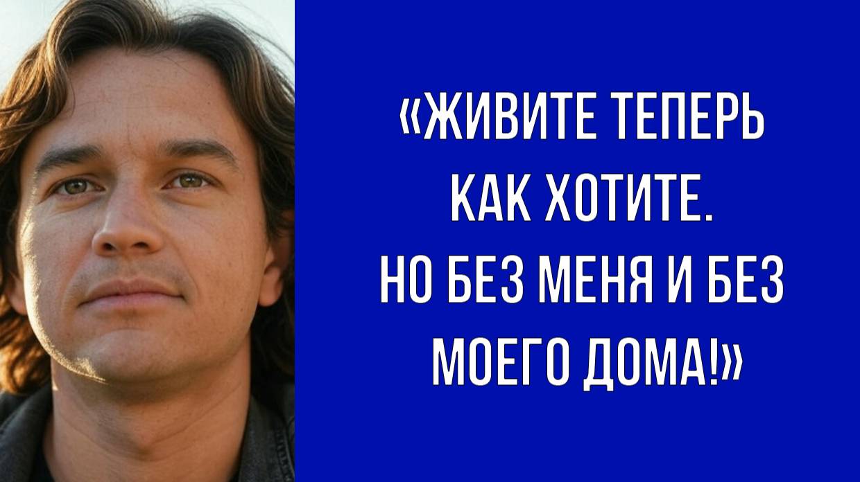 Это мой дом, и я его забираю