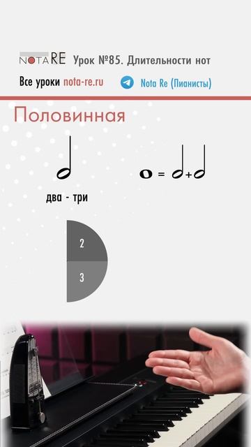 Половинная нота #Нотнаяграмота