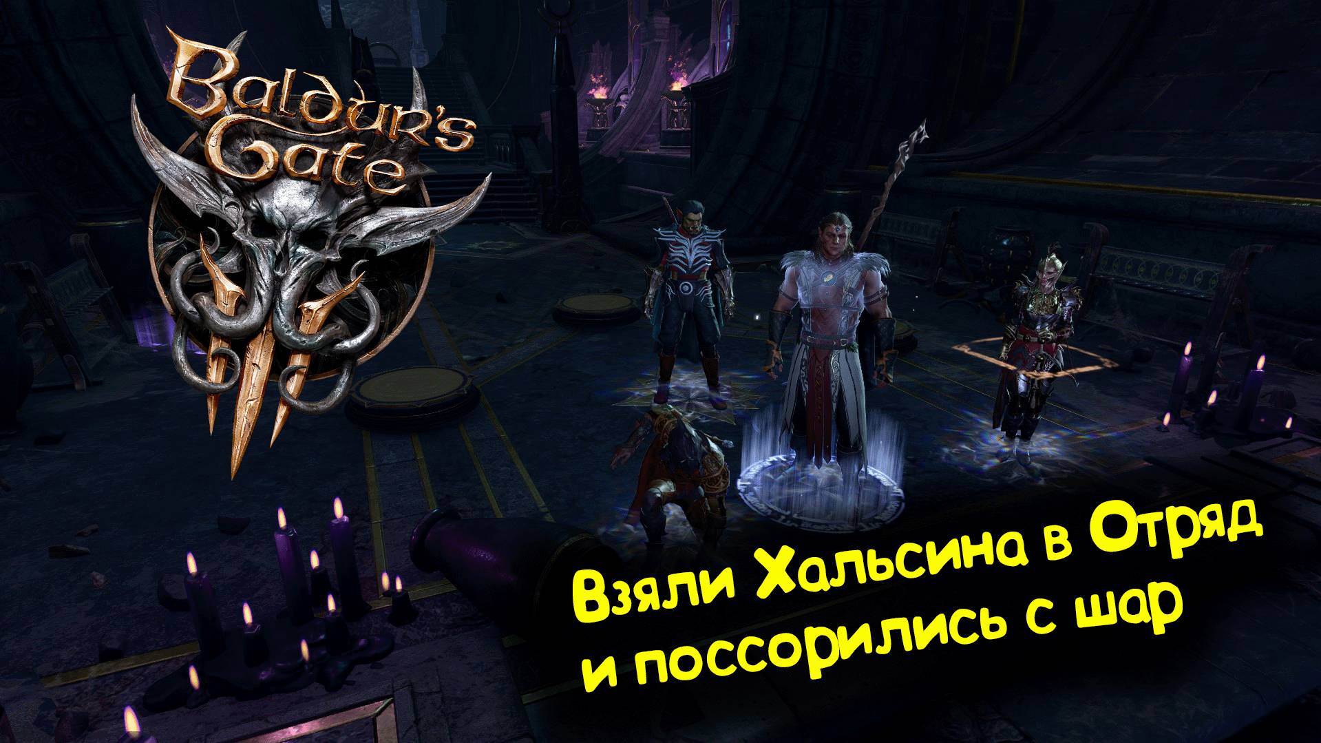 Baldur's Gate 3:  как взять Хальсина в отряд, стоит ли Шедоухарт становиться юстициаром?