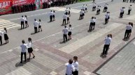 "Вальс Победы" сегодня исполнили и на Театральной площади Цхинвала
